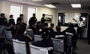 classroom security guard training in Alberta